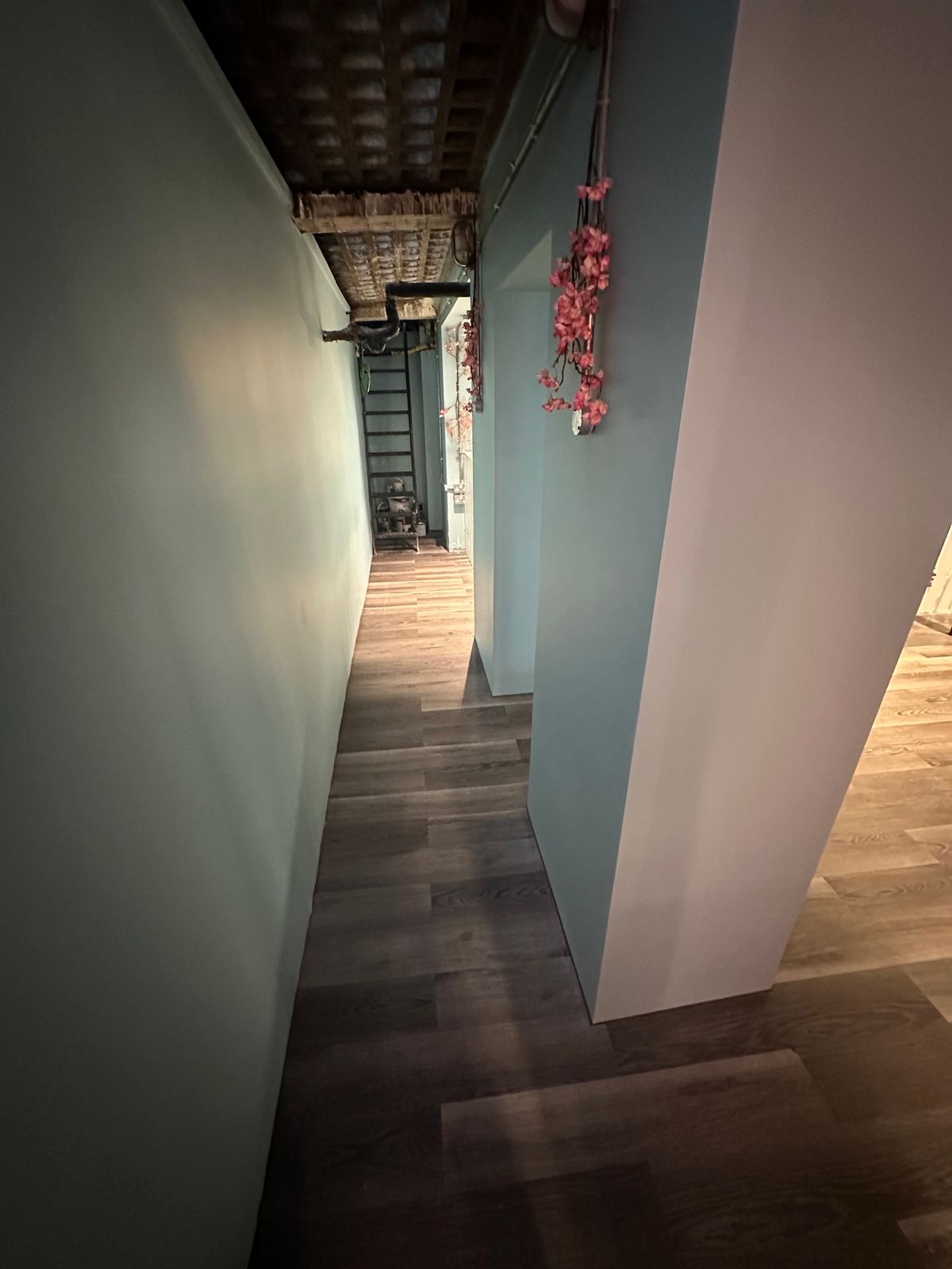 Finished corridor