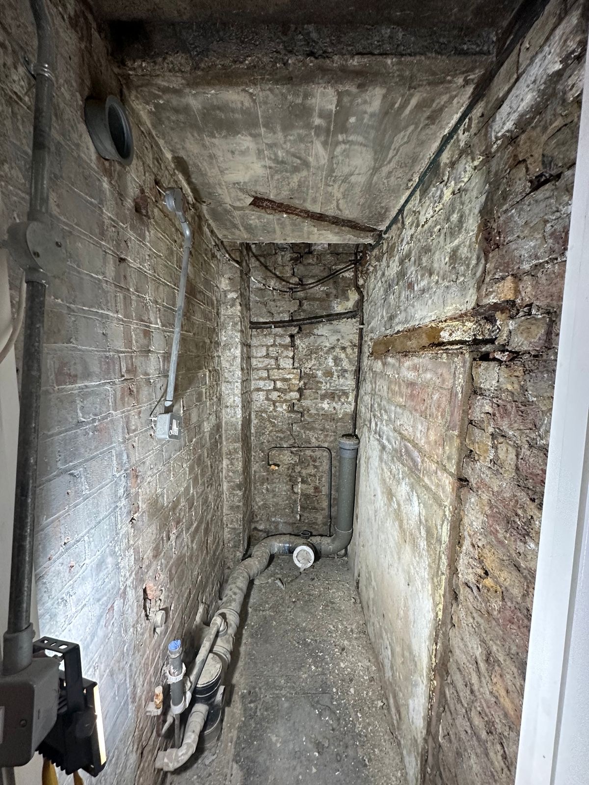 WC stripped out